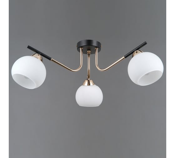 Изображение товара Потолочный светильник ILLUMICO IL0713-3CSQ-24 BK FGD LIBRA