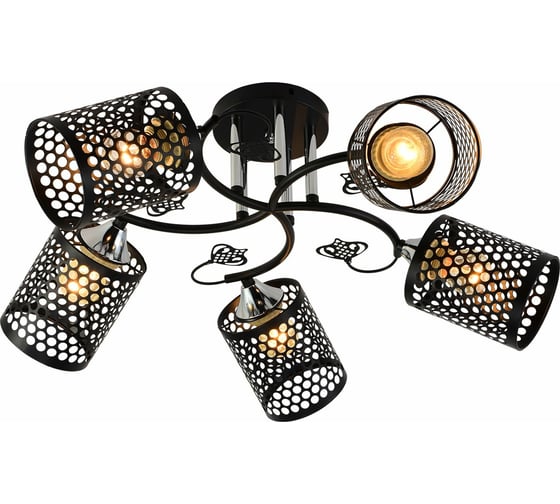 Изображение товара Потолочная люстра ReLuce 11320-0.3-05 BK+CR
