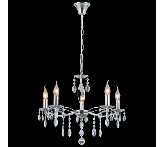 Изображение товара Подвесная люстра ILLUMICO IL0266-5PSQ-24 CR CASTOR