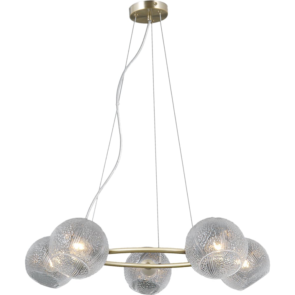 Изображение товара Подвесная люстра ILLUMICO IL0728-5PSQ-24 AB ARIES для гостиных и спален