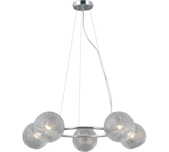 Изображение товара Подвесная люстра ILLUMICO IL0728-5PSQ-24 CR ARIES