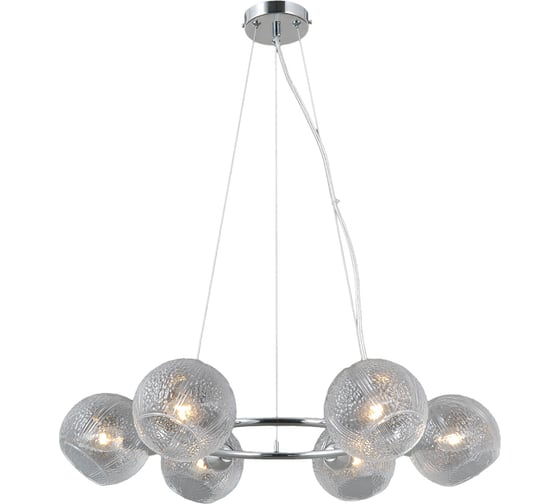 Изображение товара Подвесная люстра ILLUMICO IL0728-6PSQ-24 CR ARIES