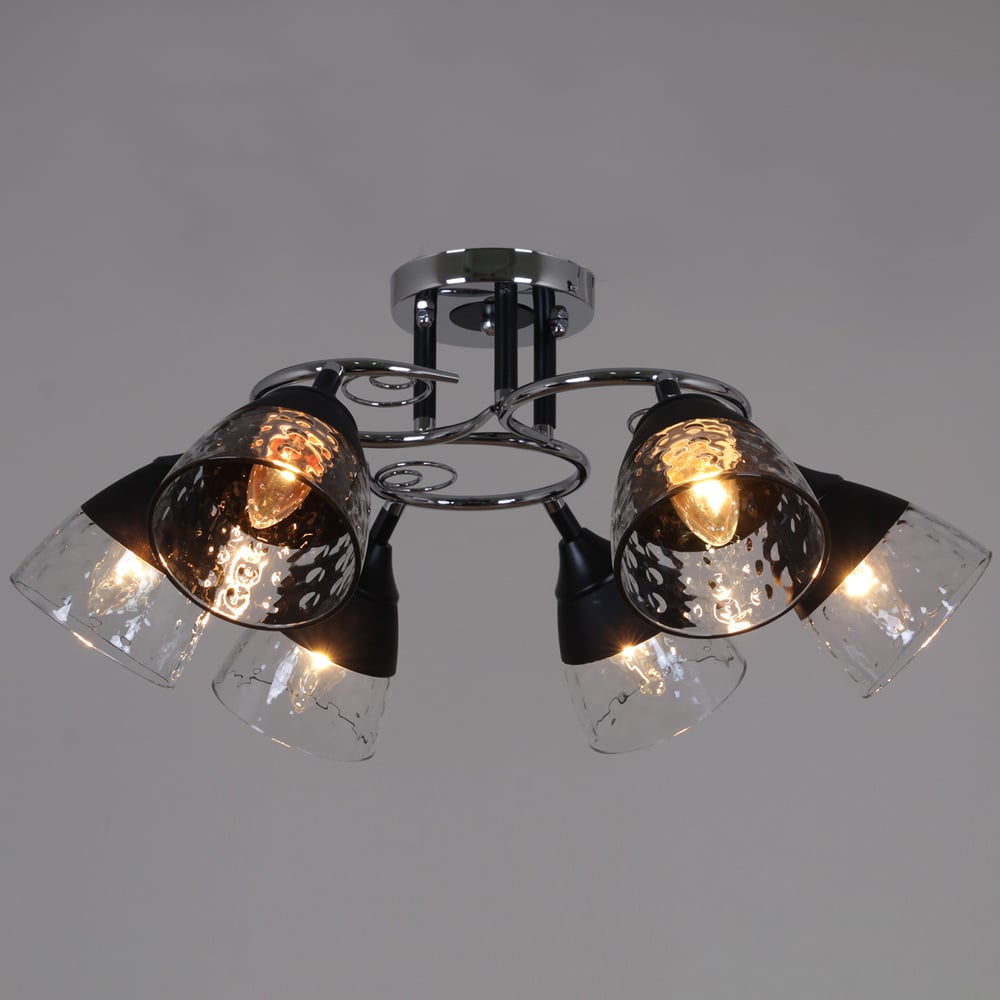 Изображение товара Потолочная люстра ReLuce 70139-3.3-06 CR+BK