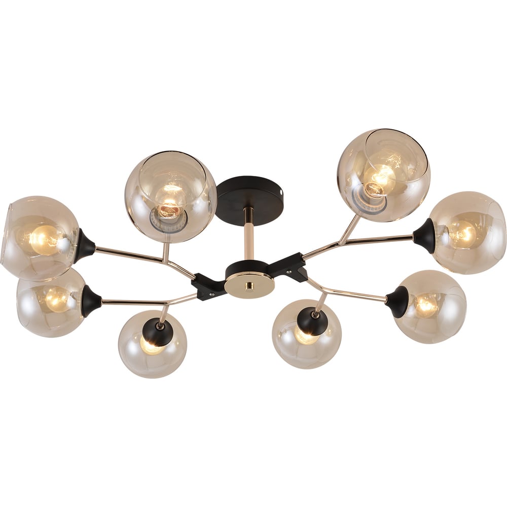 Изображение товара Потолочная люстра ReLuce 01483-0.3-08 BK+FGD - современный светильник