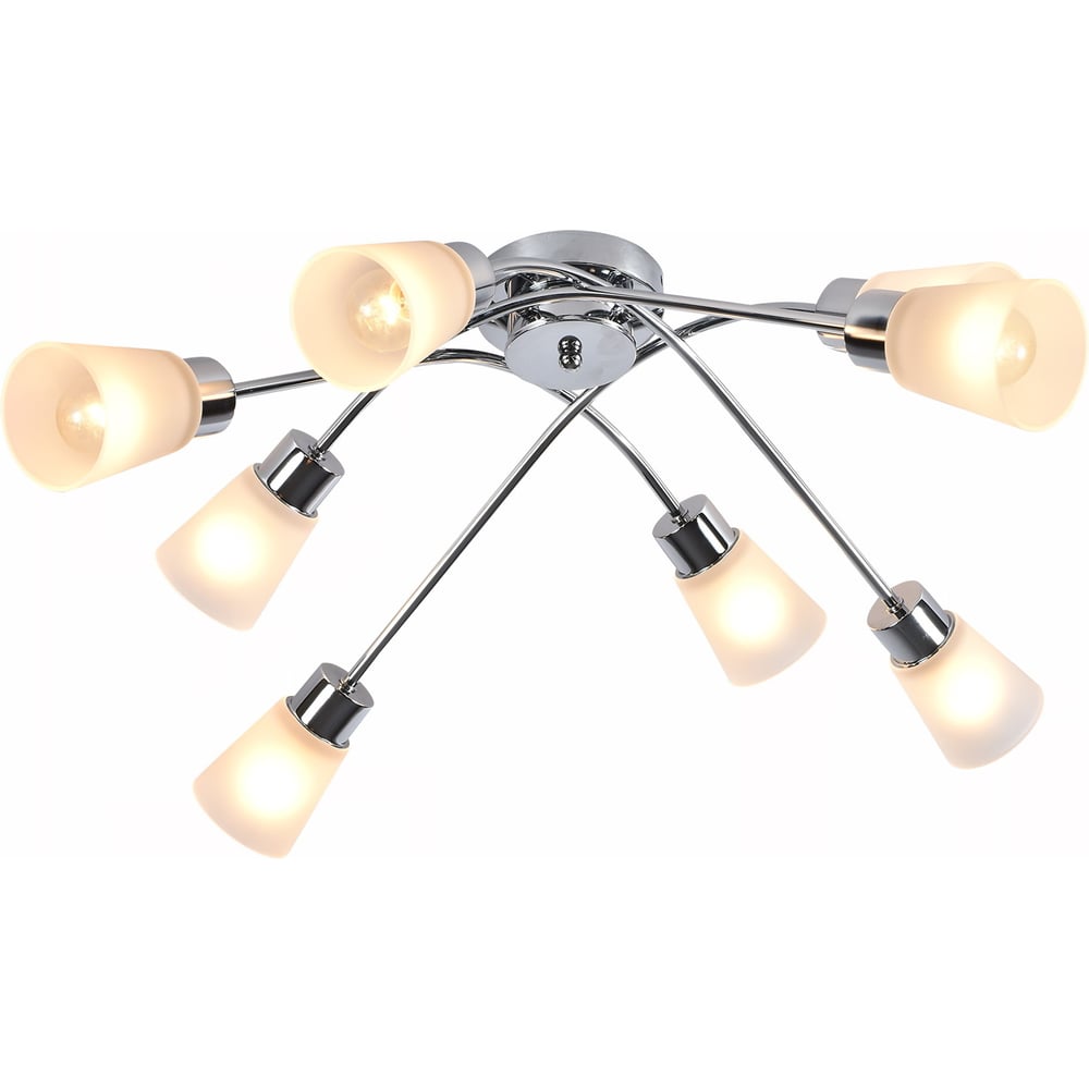 Изображение товара Современная потолочная люстра ReLuce 01267-0.3-08 CR на 8 ламп с цоколем E14