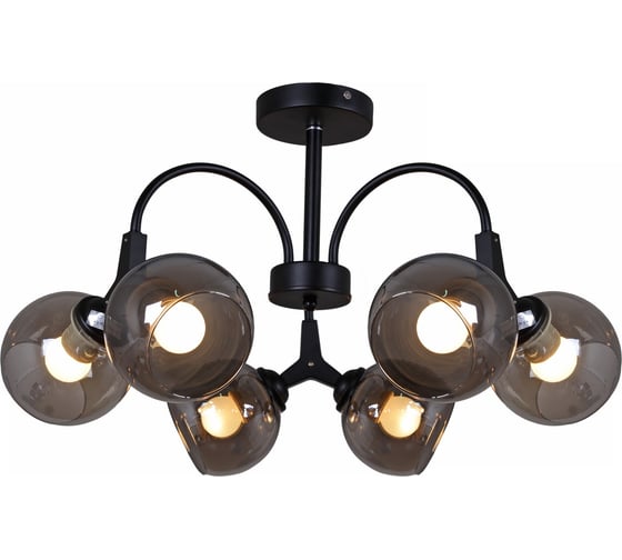Изображение товара Потолочная люстра ReLuce 01268-0.3-06 BK+CR