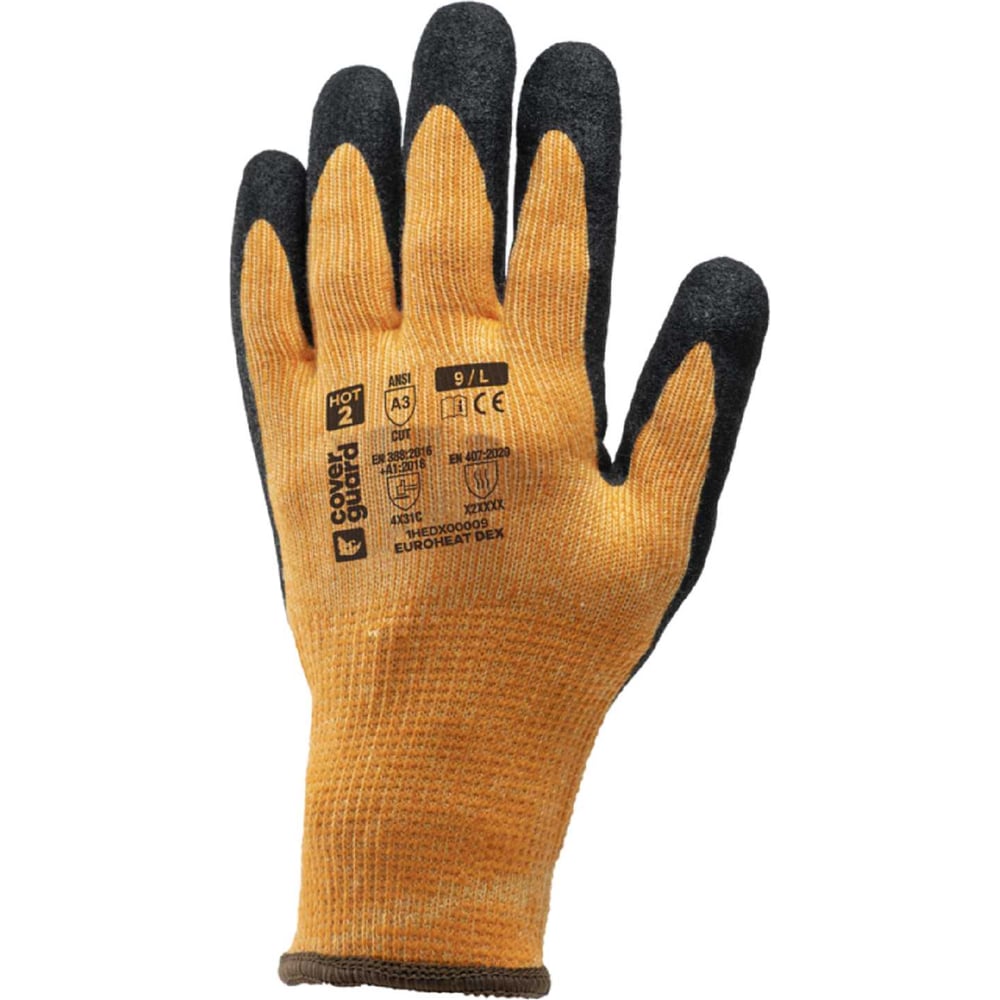 Изображение товара Перчатки COVERGUARD EUROTECHNIQUE EUROHEAT DEX для защиты рук всесезонные