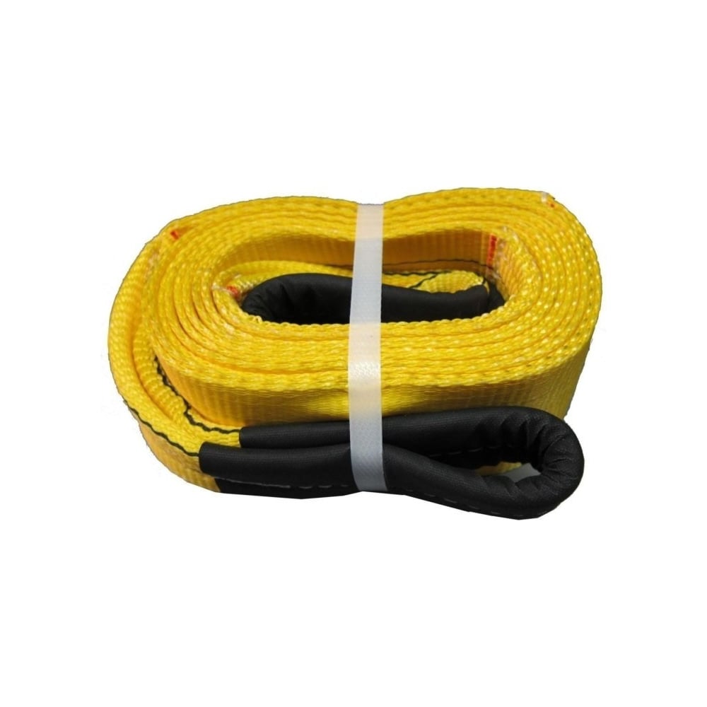 Изображение товара Динамический трос BRUTAL 4x4 10 тонн, 5 метров, полиамидный, желтый