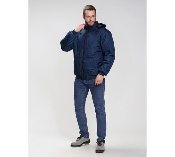 Изображение товара Куртка демисезонная ФАКЕЛ 87472326 Бомбер-Люкс ткань Дюспо, темно-синий 87472326.014