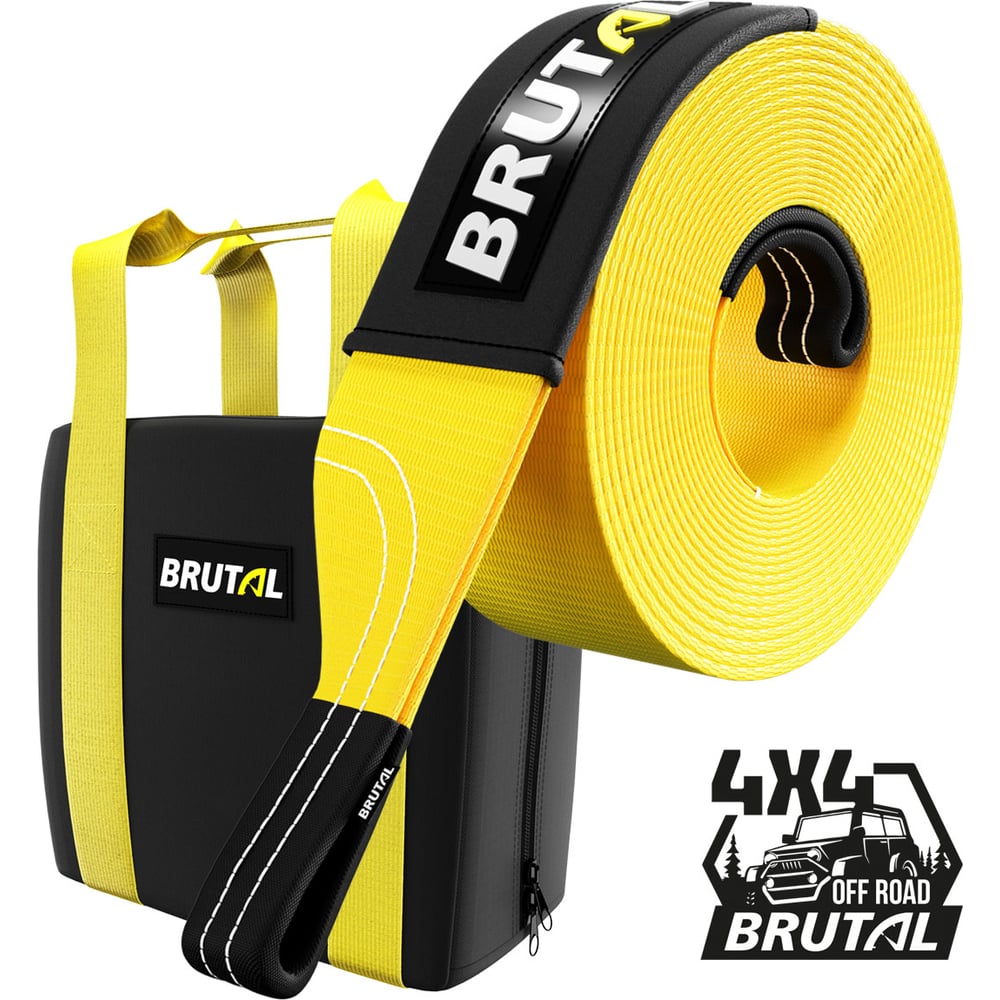 Изображение товара Динамический трос BRUTAL 4x4 10 тонн длина 9 метров премиум