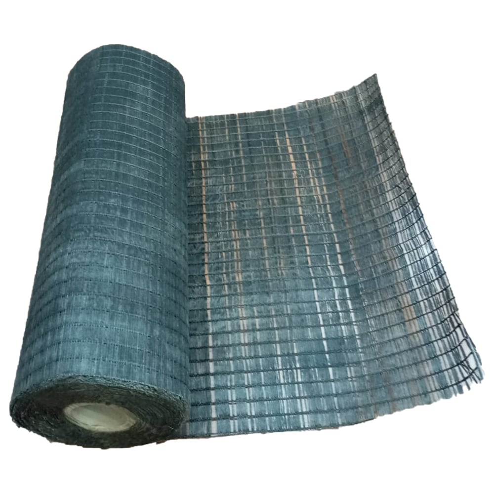 Изображение товара Геосетка дорожная базальтовая 30х30 мм 100 м черная для укрепления дорог