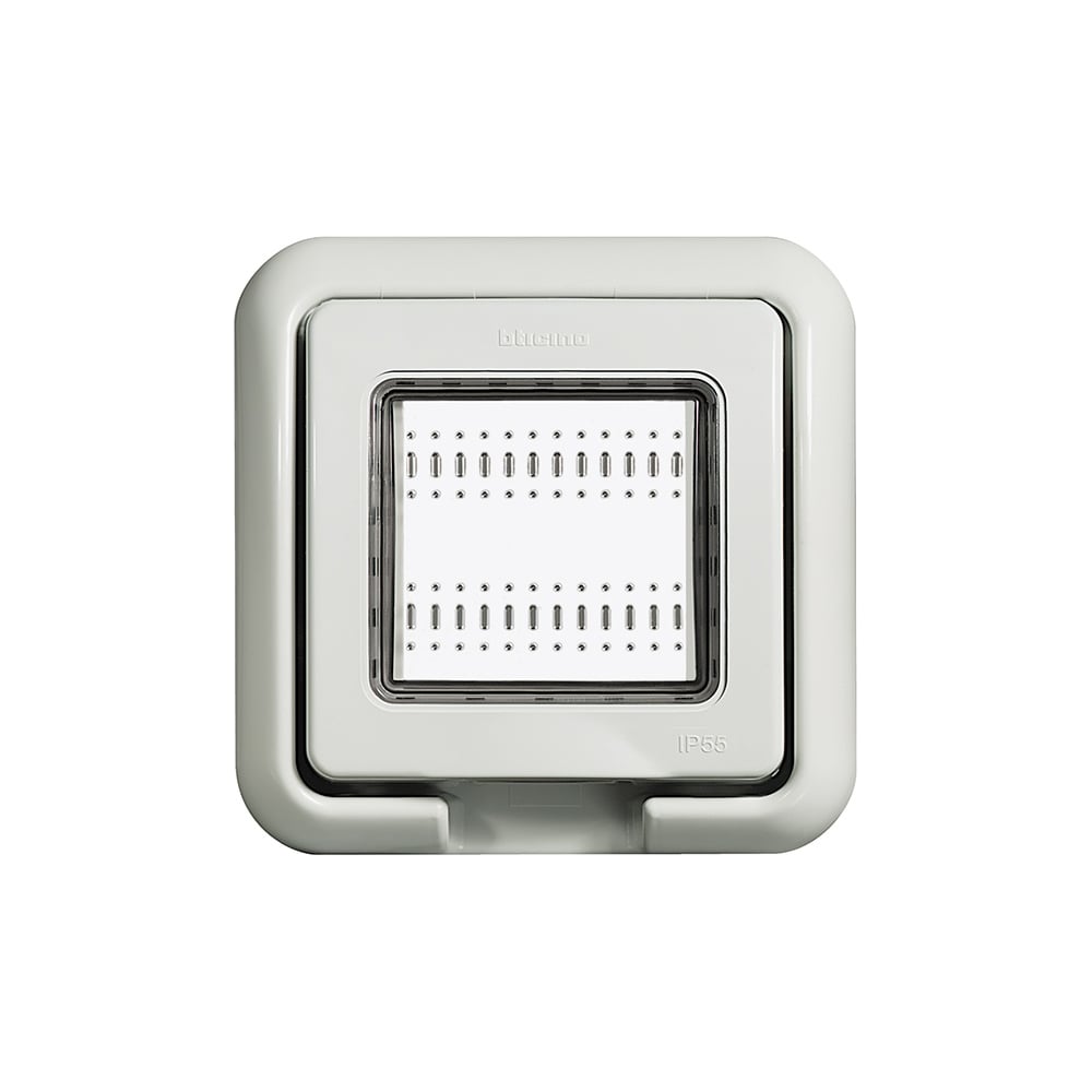 Изображение товара Влагозащитная крышка Legrand IP55 Idrobox 2 модуля серый RAL 7035