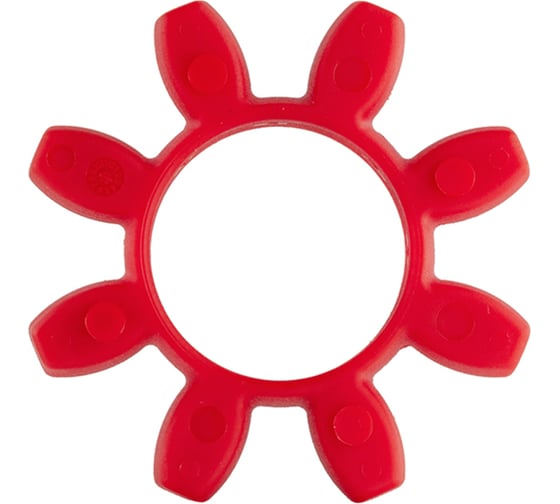 Изображение товара Упругий элемент типа паук ISKRA  красный ER19024, 5 шт, ER19024-_5 ER19024-ISKRA_5