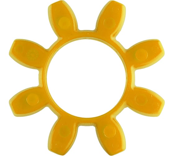 Изображение товара Упругий элемент типа паук ISKRA желтый EG19024, 5 шт., EG19024-_5 EG19024-ISKRA_5