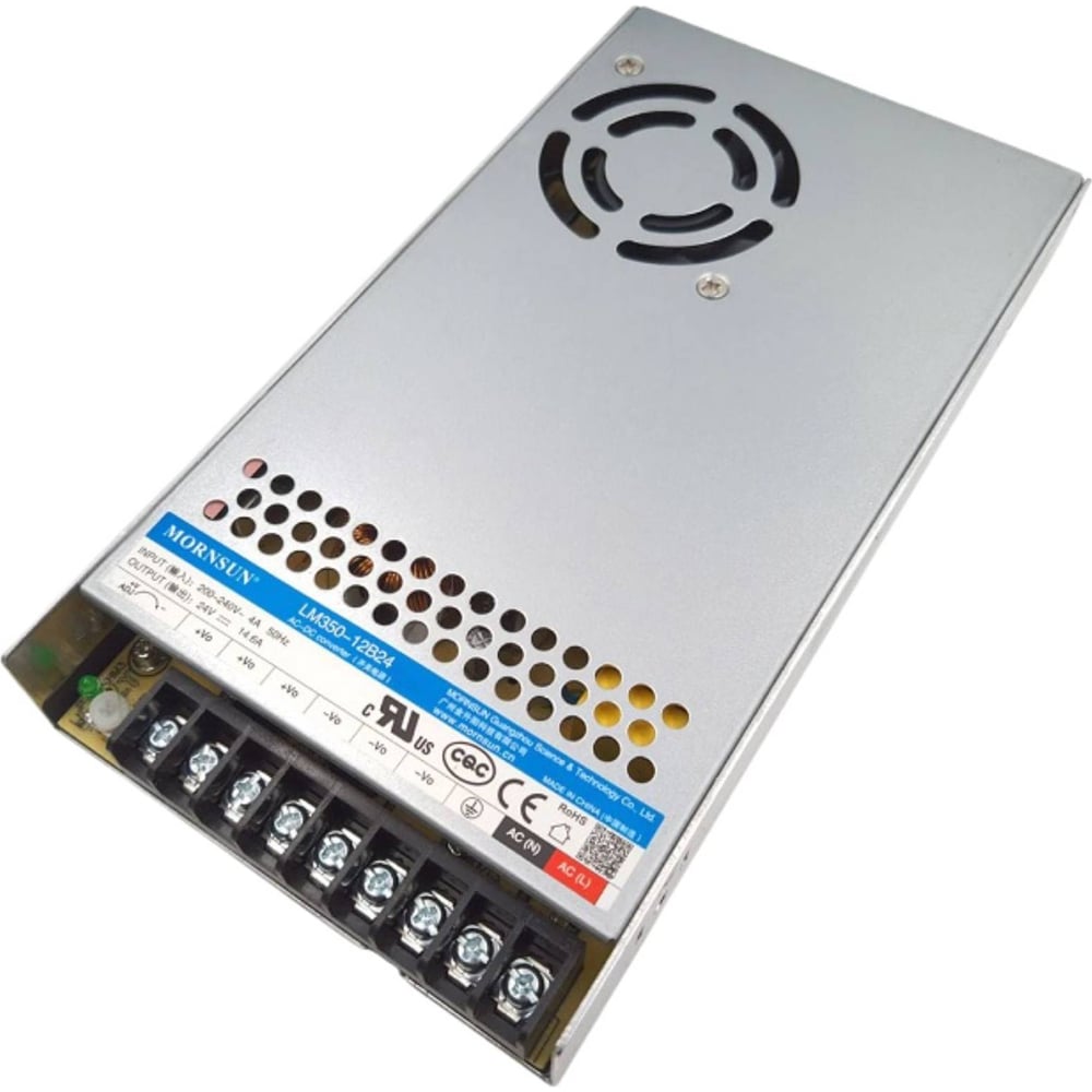 Изображение товара Преобразователь MORNSUN AC/DC корпусированный LM350-12B48 3213031