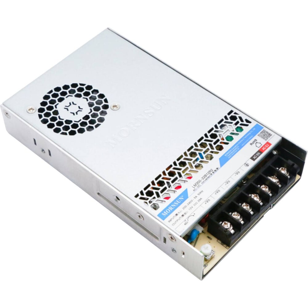Изображение товара Преобразователь MORNSUN LM350-22B24R2 24 В, 0.350 кВт, импульсный блок питания