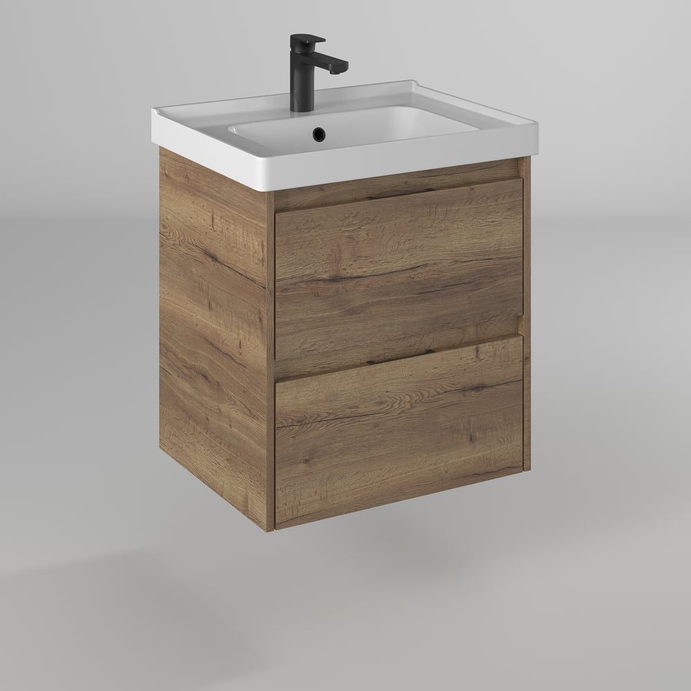 Изображение товара Тумба консольная BRIZ Берн т18-60, из ДСП, Грэйс 238 03-18060-15 00 ВЕЛ