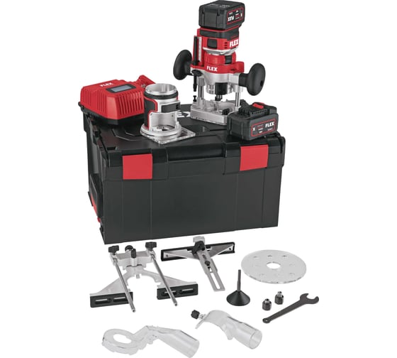 Изображение товара Аккумуляторный фрезер FLEX CER 18.0-EC/5.0 Set 531636