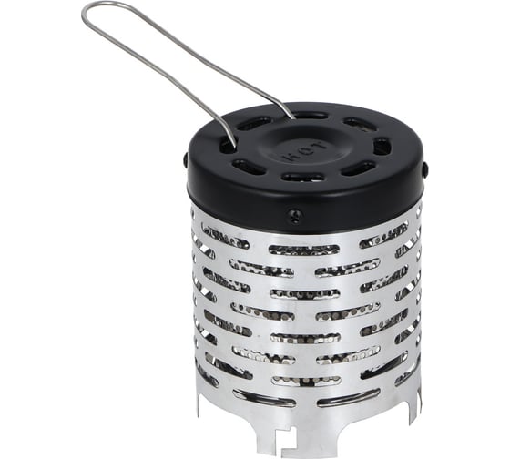 Изображение товара Обогреватель-насадка к газовой портативной плите ЕРМАК 14,7x12см, нержавеющая сталь 116-004