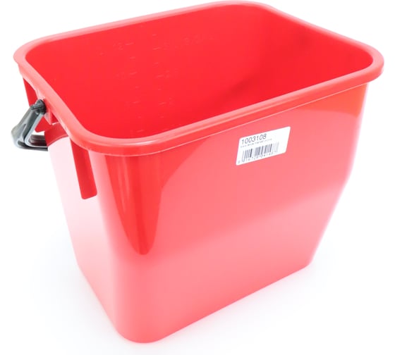 Изображение товара Ведро для тележки ACG 12л красное 1003108