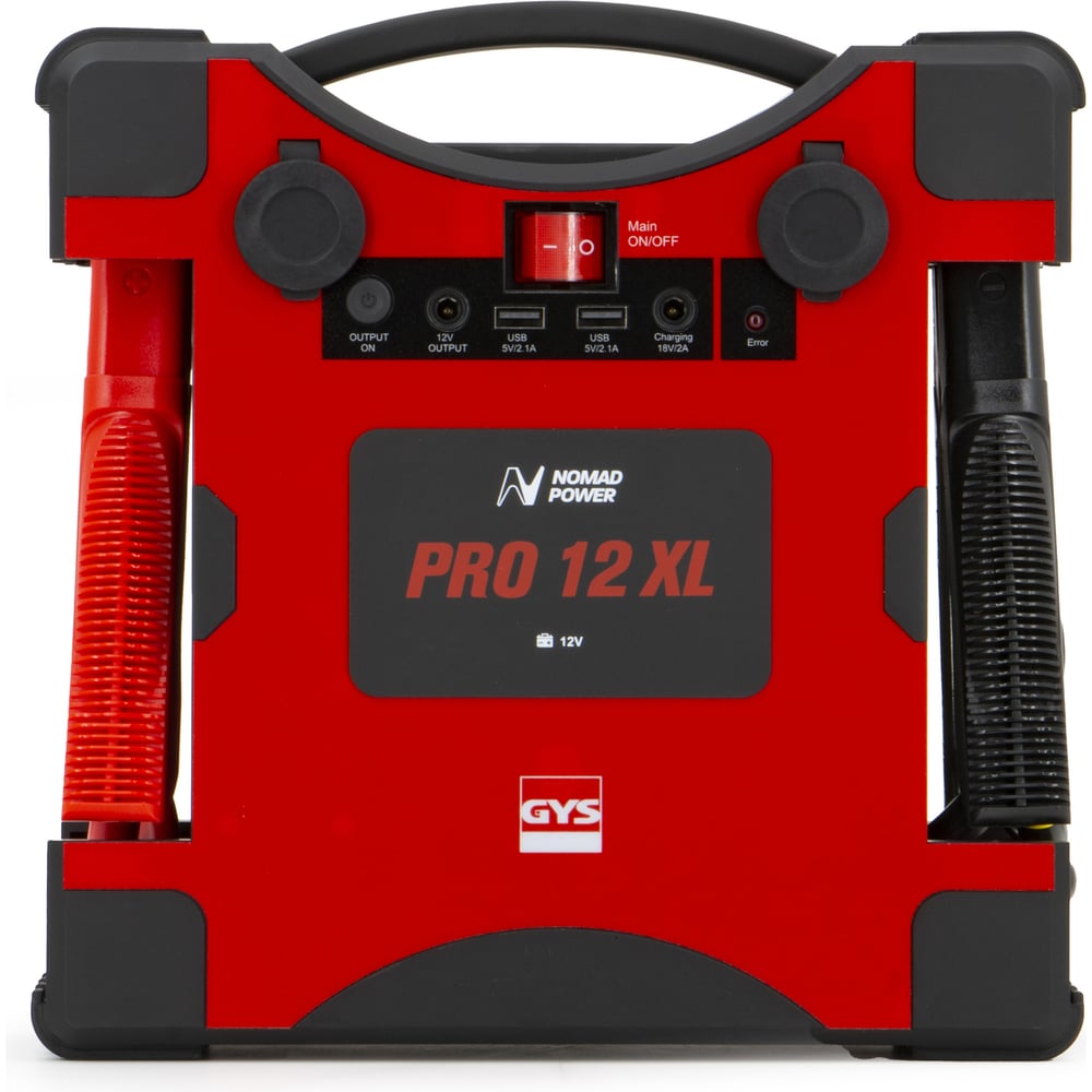 Изображение товара Пусковое устройство GYS NOMAD POWER PRO 12XL 25912 для автомобилей и мотоциклов