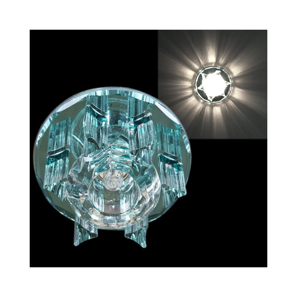 Изображение товара Встраиваемый светильник Sneha 2020/B G9 CR+LBL для натяжных потолков классика