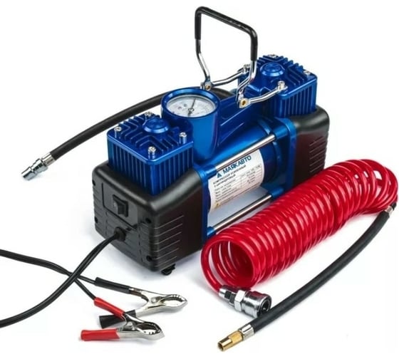 Изображение товара Компрессор МАЯКАВТО AC625ma 2х-поршневой, в кейсе, с набором инструментов AC625ma