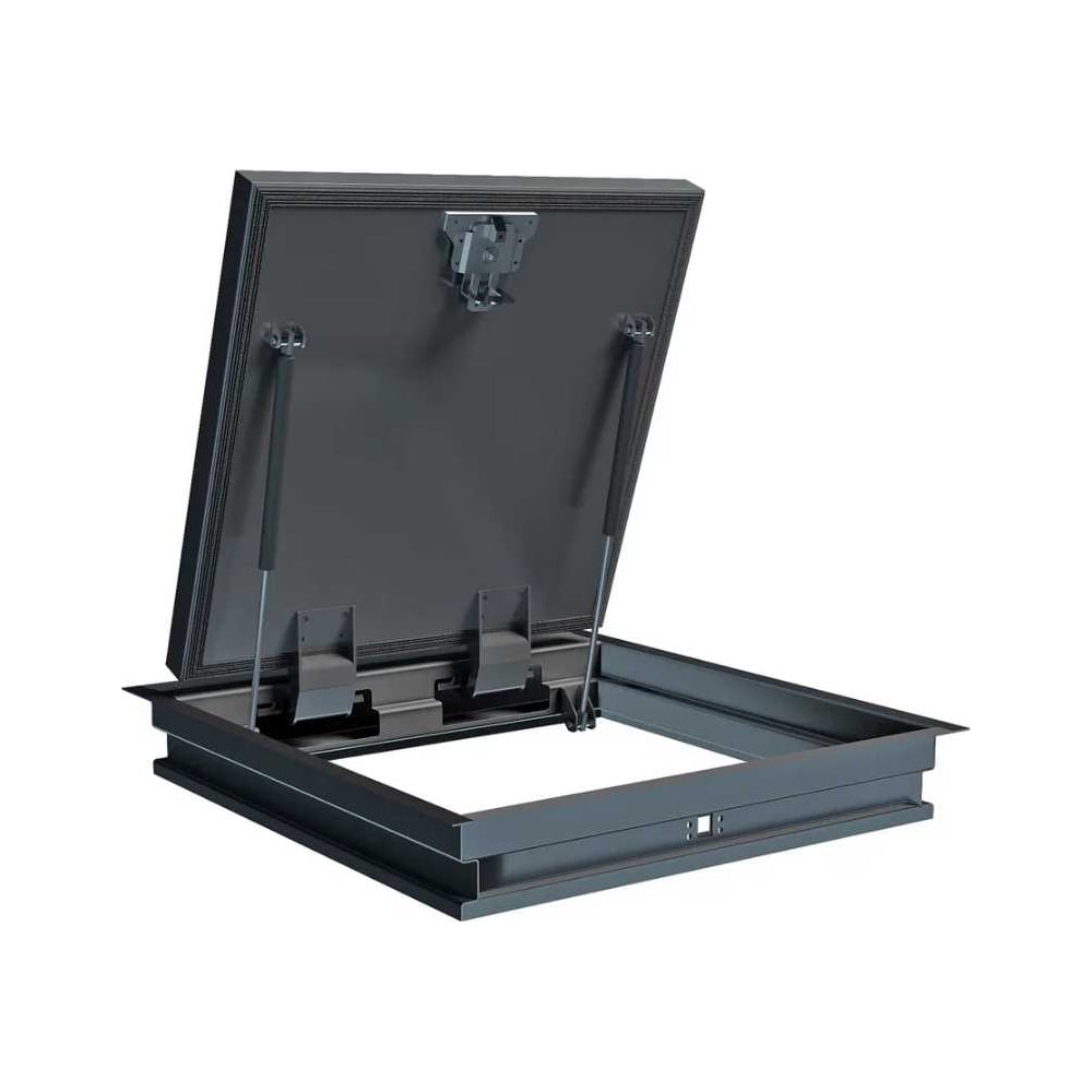 Изображение товара Люк напольный Хаммер Бонд Утепленный 60x60 см, стальной, в подвал, для погреба, под плитку bond66t