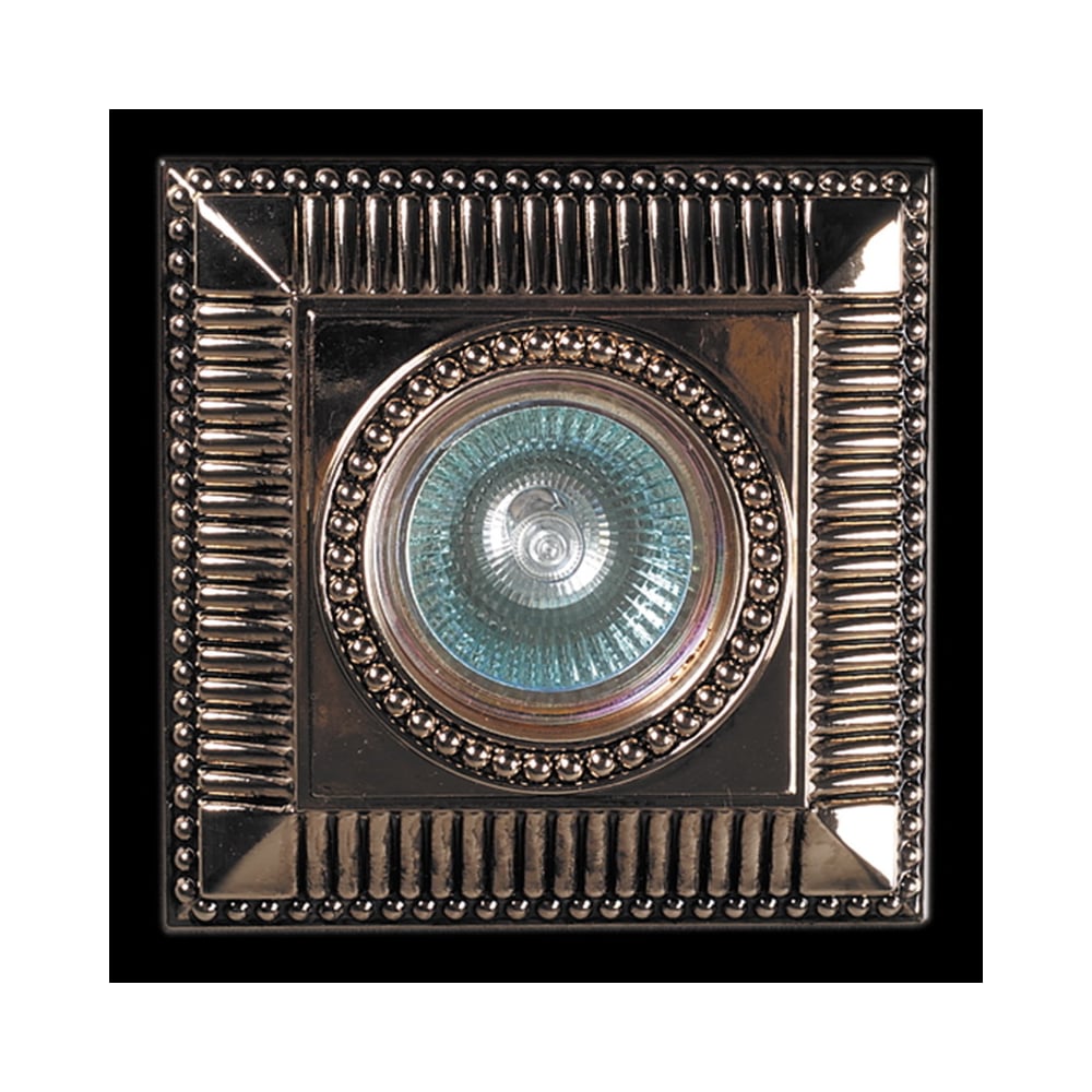 Изображение товара Встраиваемый светильник Sneha MR16 50 Вт современный металл черный золото