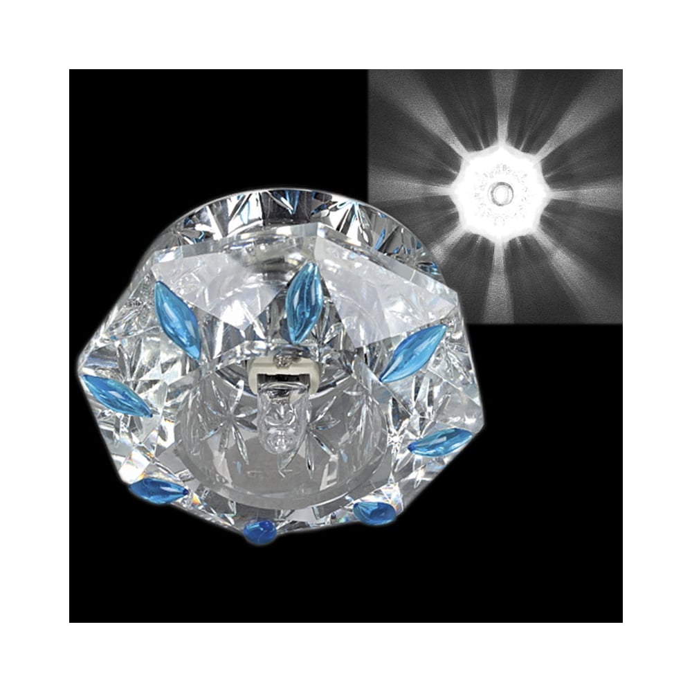 Изображение товара Встраиваемый светильник Sneha 1152/CT G9 CR/CL+LBL классика