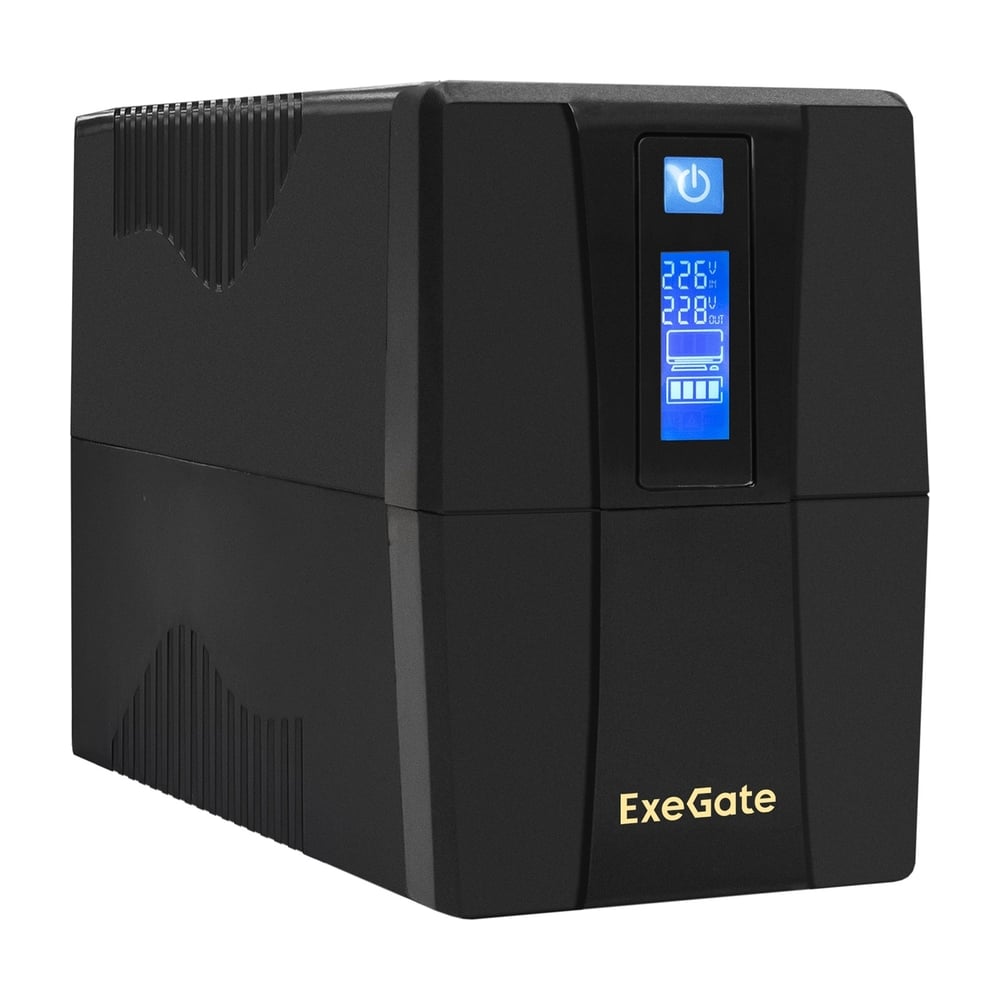 Изображение товара Источник бесперебойного питания ExeGate SpecialPro Smart LLB-600 LCD AVR Изображение товара Источник бесперебойного питания ExeGate SpecialPro Smart LLB-600 LCD AVR