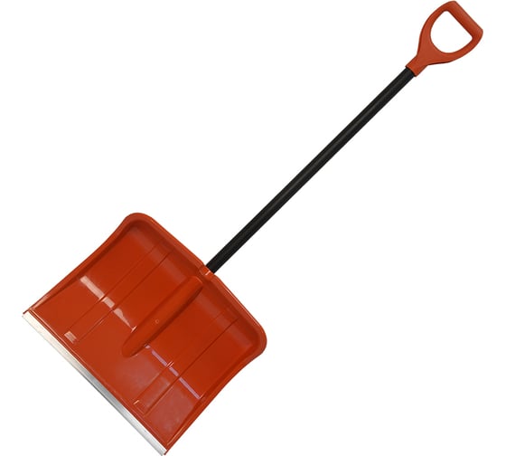 Изображение товара Лопата снеговая DEVery Вьюга №2 Люкс (ал.пл) 500x375 мм с металл. чер. и V-обр. ручкой 5713015