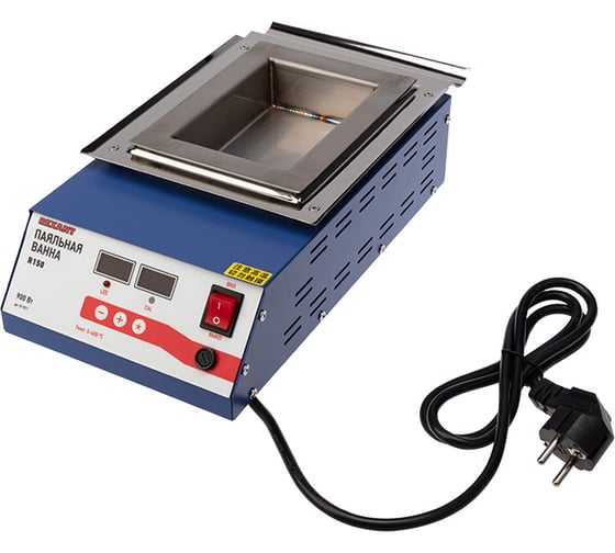 Изображение товара Цифровая паяльная ванна REXANT модель R150, 900 Вт, 150х100х45 мм, 0-400 C, 09-9071