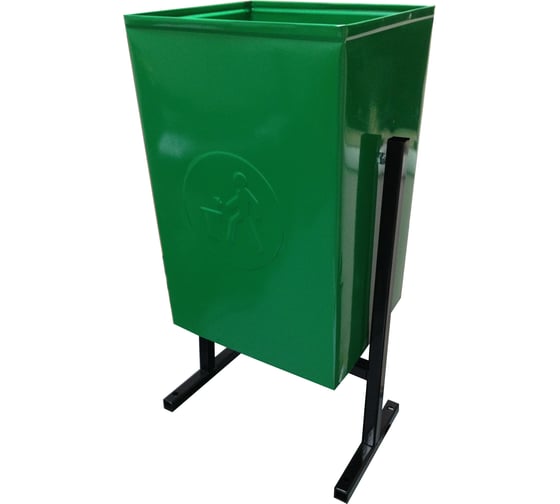 Изображение товара Уличная урна Дигрус Эконом 25 л, зеленая УЭ25-З/Д