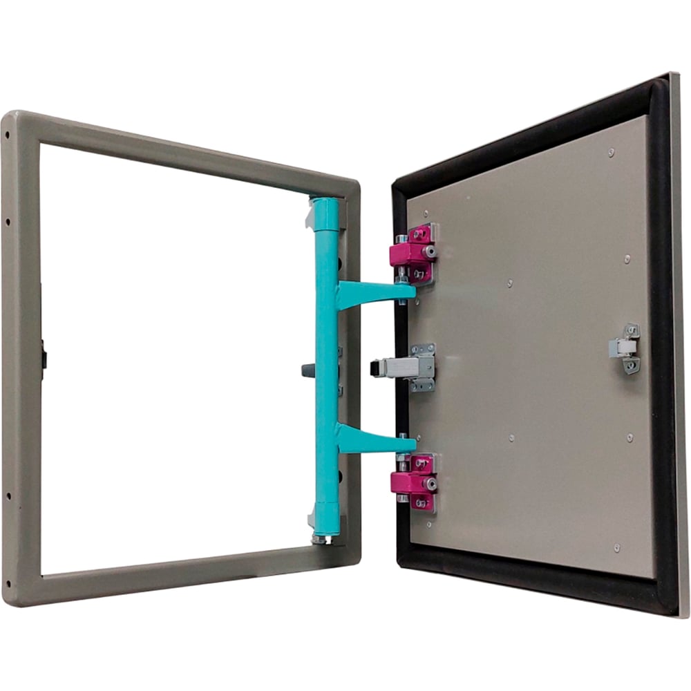 Изображение товара Люк под плитку Хаммер Стил плюс 60x90 стальной скрытый монтаж