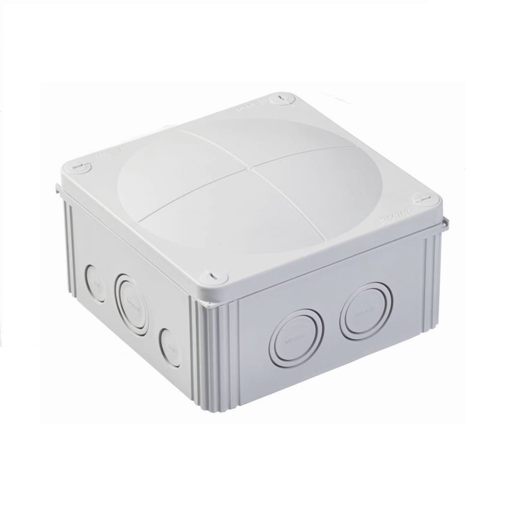 Распаячная коробка Wiska коробка распаячная открытая 65х65х50 мм tdm electric с крышкой 4 входа бук ip54 sq1401 0611