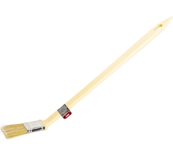 Изображение товара Радиаторная кисть BEOROL №1 смешанная щетина, деревянная ручка, 16 x 9 мм 40514
