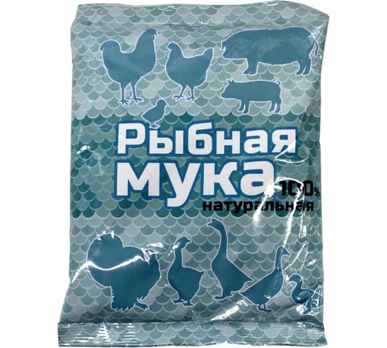 Изображение товара Кормовая добавка Ваше Хозяйство Рыбная мука, 500 г 4680028949916