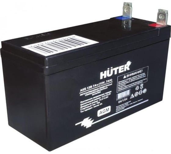 Изображение товара АКБ (12В; 7Ач) Huter 64/1/54