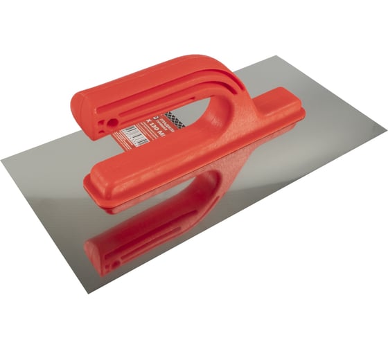 Изображение товара Гладилка КЕДР прямая, нержав. сталь, 270 Х 130 мм, пластик ручка 145 0070 208832