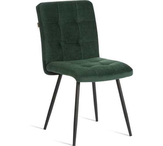Изображение товара Стул обеденный Tetchair Medeo велюр, 47x56x89, Deep Forest (изумруд) 24302