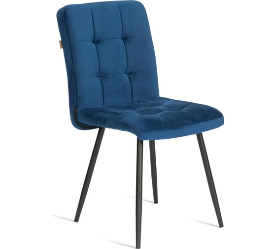 Изображение товара Стул обеденный Tetchair Medeo велюр, 47x56x89, Blue (синий) 24301