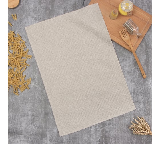 Изображение товара Полотенце Этель 23С31-ШР 40х60 см, c1, лен-51 хлопок-49, Рис.17, 330 10251067