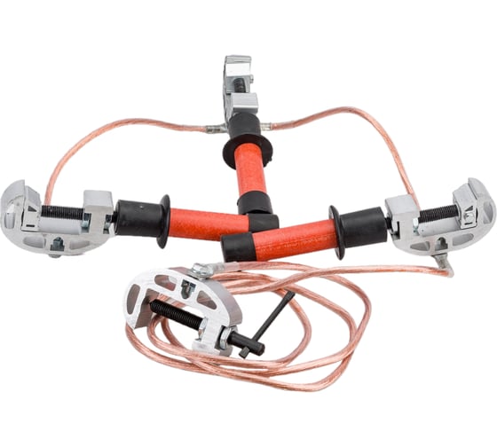 Изображение товара Переносное заземление Антиток для РУ до 1 кВ ПЗРУ-1 Д 25 кв мм 233808