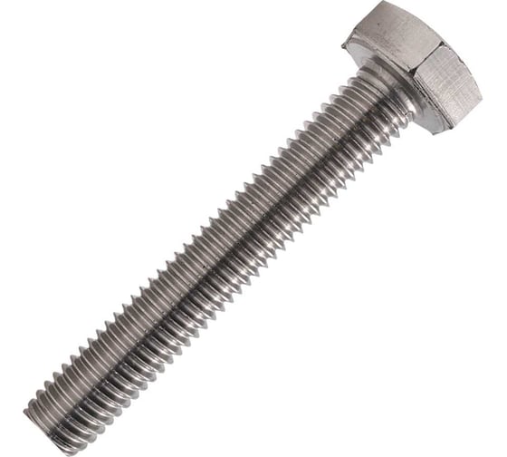 Изображение товара Болт нержавеющий 23 БОЛТА 6x40 мм DIN933 500 шт. АС1300604093G07ф500