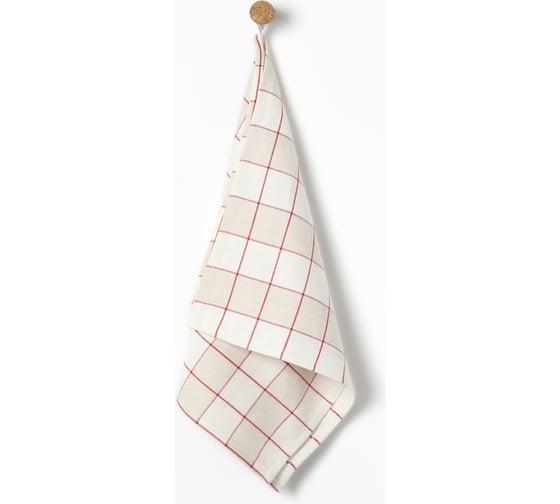 Изображение товара Полотенце Этель Bright cage 40x73 см, 100% хлопок, рогожка 186 г/м2 10658877