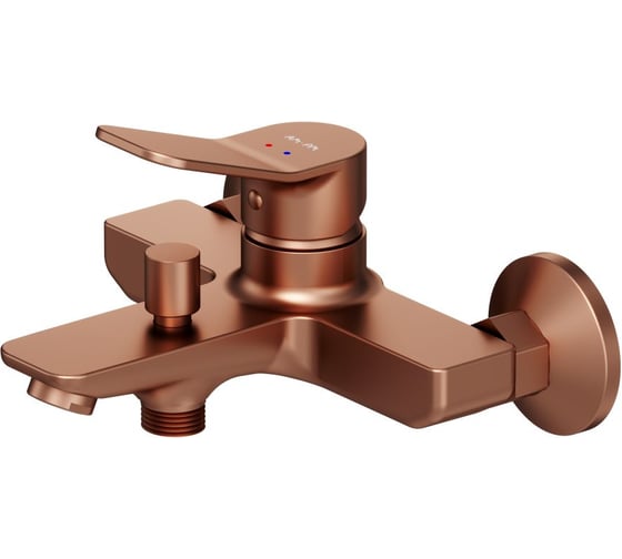 Изображение товара Смеситель д/ванны/душа AM.PM X-Joy роз. золото F85A10044