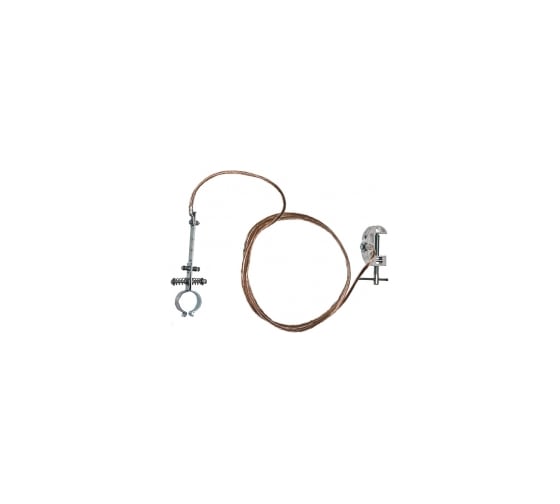 Изображение товара Заземление для пожарного ствола Антиток ЗПС-1 Д 15 м 25 кв мм 413686