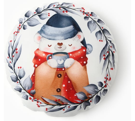 Изображение товара Декоративная подушка Этель Теплые объятия 32х32 см 10418359