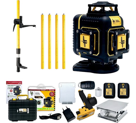 Изображение товара Профессиональный лазерный уровень LT L16-360F + штатив 3.6м L16-360F/3,6м